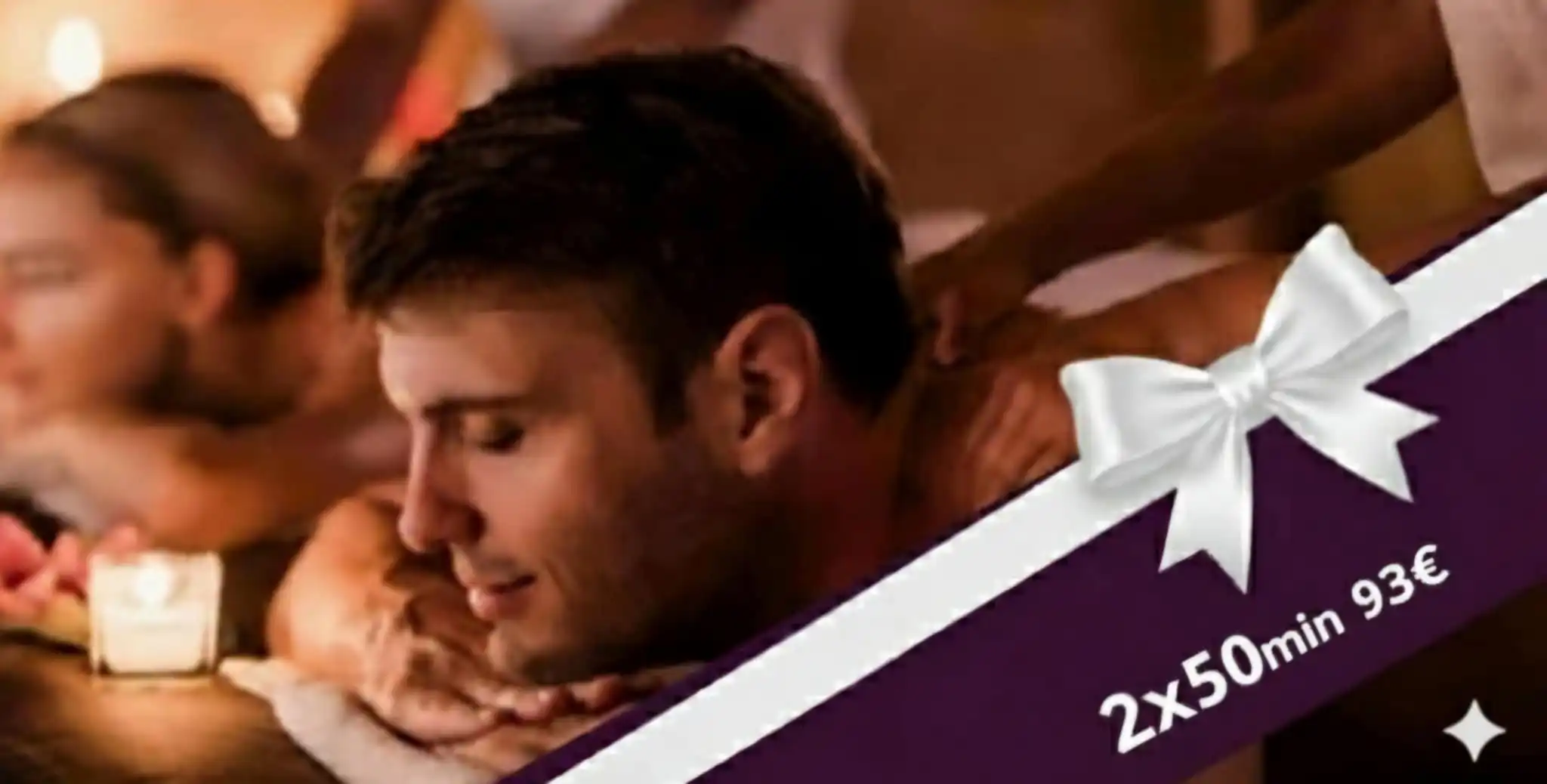  Promotion Couple's Massage– 50 minutes 